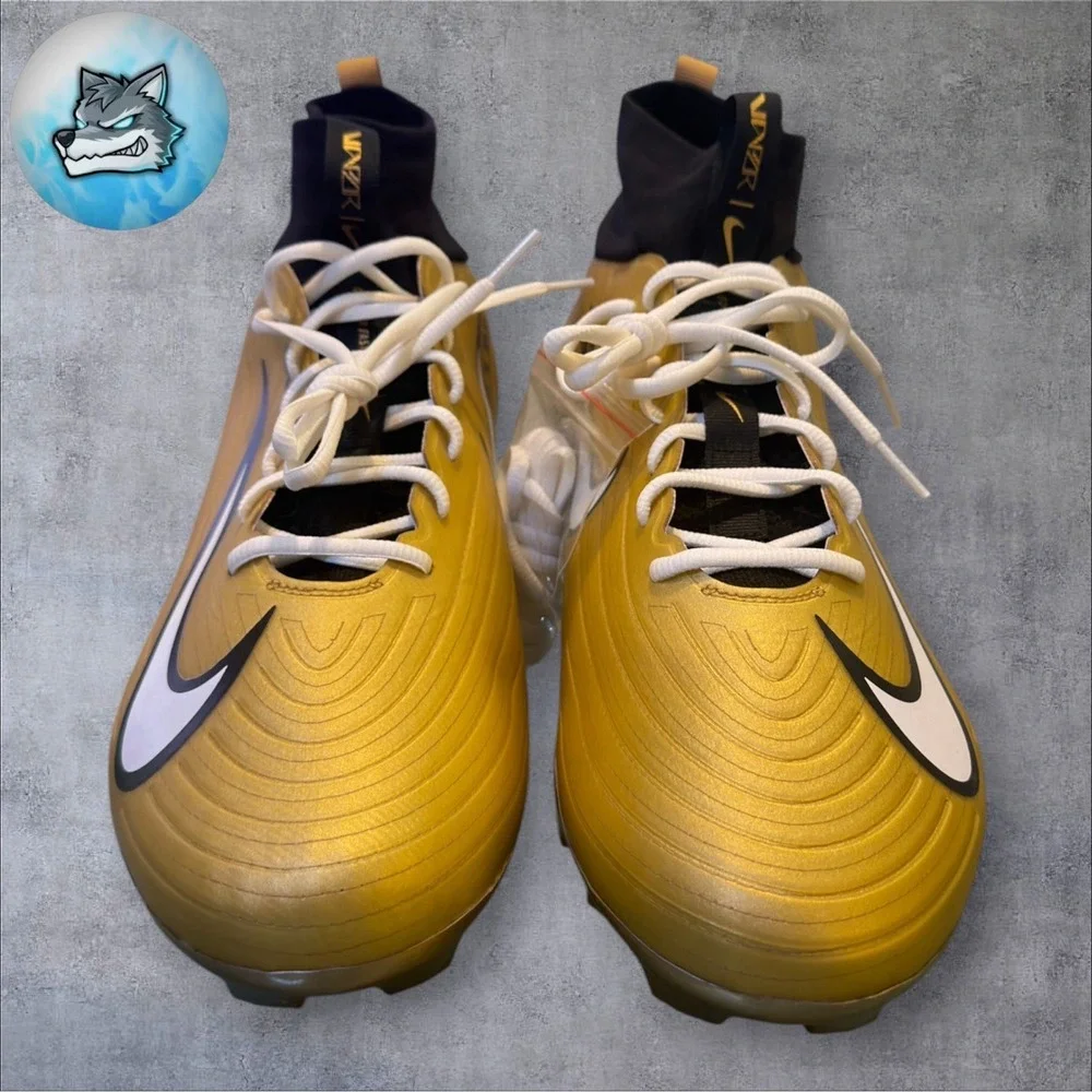 Nike Vapor Pro 1 Oregon Ducks Duck PE Mens Football Cleats Men's Size 15 WIDE